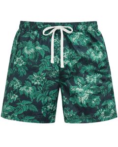 Shorts de bain pour hommes à imprimé floral tropical, séchage rapide, shorts de plage, shorts de surf d'été, taille élastique avec cordon de serrage, fabricant sur mesure - Product Image 1