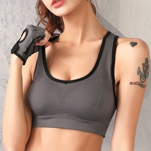 High Quality Longline Strappy Top Square Neck Gym Workout Sports Bra Vest Breathable High for Fitness 100% Nylon High Support - Product Image 3