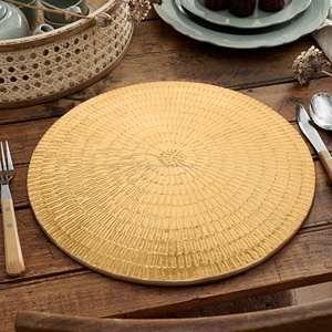 Set de table tressé à la main en perles de verre pour table à manger, mariage, restaurant, fête, banquet, décoration de maison de luxe - Product Image 6