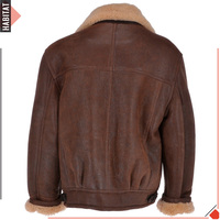 Vestes en cuir véritable USA Authentic Flight Jackets Aviation Apparel B 15 G 1 Air Bomber OEM ODM Designs