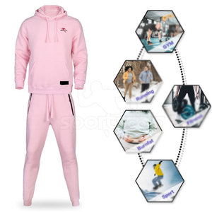 Conjunto Deportivo Profesional para Hombre 2026, con Capucha, Casual, Ecológico, 100% Algodón, Tela Suave, para Gimnasio y Fitness - Product Image 5