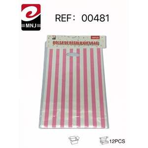 Bolsa de Regalo de Plástico Rosa - para Empacar y Presentar sus Regalos Especiales - Product Image 4