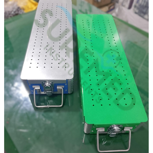 Aluminum Surgical Tray Sterilization <b>Box</b> Surgical Instrument Sterilization Container Aluminum Surgical Tray Sterilization <b>Box</b> - Product Image 4