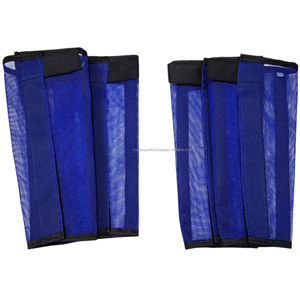 Botas de malla de PVC para caballos y herraduras con tiras de plástico resistentes, modelo CTS-120, diseño de seguridad, juego de 4 piezas - Product Image 6