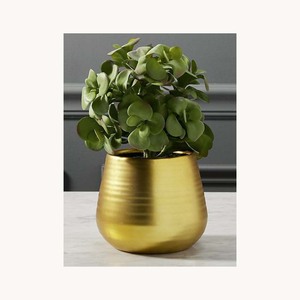 Maceta de Metal con Diseño Martillado, Elegante y Moderna, Contenedor para Flores, Personalizable, Calidad de Exportación al por Mayor - Product Image 4