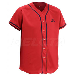 Hot Sale In Stock Baseball Jersey Private Label Adults Baseball Jersey Plus Size Baseball Jersey - Product Image 4