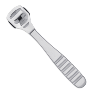 Râpe à callosités double face en acier inoxydable avec manche en plastique pour l'élimination des cors aux pieds - Product Image 5