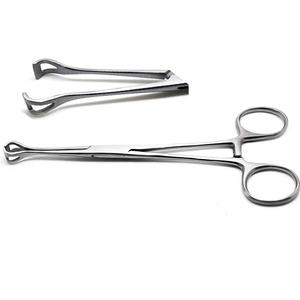 Pinzas Babcock Premium de Acero Inoxidable, Instrumentos Quirúrgicos Reutilizables para Agarrar Órganos Intestinales de Forma Atraumática - Product Image 2