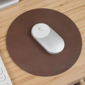 Custom Size Genuine Leather Mouse Pad <b>Large</b> Desk <b>Mat</b> Full Grain Cowhide Case Leather Mousepad for Design Studios LMP-0053 - Product Image 1