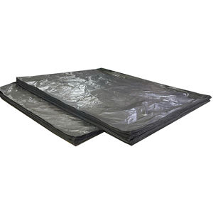 Bâche en toile plastique imperméable bleue, style uni, anti-UV, tissée, pour ferme, tente de revêtement, industrie de la couture - Product Image 2