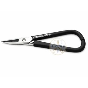 Metal Cutting Snips 7 Inch Spring Loaded Precision Shears Stainless Steel Fine Tip OEM CE ISO Manufacturer LUMINEX IMPEX - Product Image 4