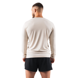 Camiseta de Manga Larga para Hombre, Ligera, Transpirable, de Alto Rendimiento, para Gimnasio, Entrenamiento, Ropa Deportiva, Paquete de Dos - Product Image 3