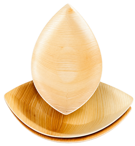 Vasos de Salsa Desechables Ecológicos de Hoja de Palma Areca en Forma de Barco para Salsas, Chutneys y Aderezos, Uso en Catering y Restaurantes, Venta al por Mayor - Product Image 1