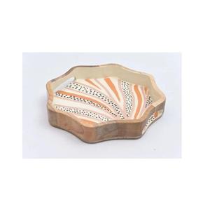 Elegante Bandeja de Madera con Acabado Lacado, Hecha a Mano y Personalizada, para Servir Té, Comida, Desayuno, Almacenamiento, para Sala de Estar, Cocina, Vajilla - Product Image 5