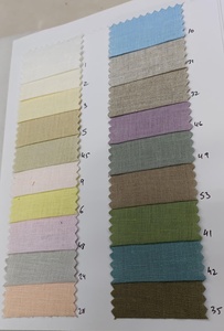Tissu exclusif en soie et lin, tissé en coton, tissu en lin et polyester pour doublure de vêtements, destiné à l'industrie textile de la mode. - Product Image 3