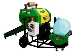 Empacadora de ensilaje redonda multifuncional automática Sabin con motor diésel, compresor de forraje de 550 kg, fabricada en India, Maharashtra Farm - Product Image 2