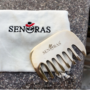 Outil de coiffure professionnel Senoras Kansa Comb |   Masseur naturel anti-âge pour la peau, les cheveux et le cuir chevelu |   Massage corporel manuel non électrique |   OEM - Product Image 2
