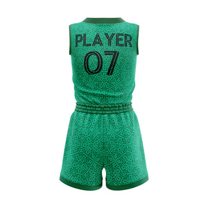 Conjunto de Uniforme de Baloncesto Personalizado para Chicas de Tallas Grandes, Uniforme Deportivo de Alto Rendimiento, Fabricante OEM, Conjuntos de Equipo a Bajo Precio - Product Image 2