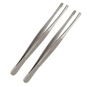 Pinzas Rusas Manuales de Acero Inoxidable de 20 cm para Tejidos, Instrumentos Quirúrgicos Veterinarios para Disección y Agarre, Certificación CE por Dentavex - Product Image 4