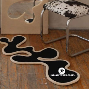 Tapis en laine tuftés à la main au design moderne personnalisé 2026 – Vente en gros de tapis tuftés à la main pour salon – Textiles indiens H/L - Product Image 1