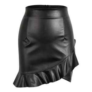 Premium Quality Private Label Women Leather Skirts Wholesale Low Moq Women Leather Skirts For Adult - Product Image 1