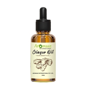 Aromaaz International - Aceite para el Crecimiento del Cabello con Jengibre, Vegano, Refrescante, Natural, Orgánico, para el Cuidado del Cuero Cabelludo y Contra la Caída del Cabello, Marca Privada - Product Image 1