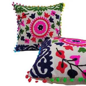Capa de almofada para sofá, venda quente, estilo de vários estilos, bordado, vintage, decoração de casa, almofada
