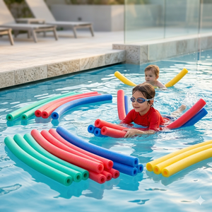 Flotadores de Espuma EPE Ecológicos e Impermeables para Piscina, Tubo Suave Extruido, Amortiguación Protectora para Entrenamiento de Natación y Uso Seguro - Product Image 5