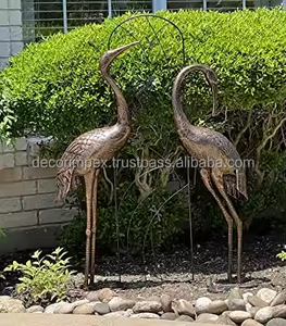 <b>Aluminum</b> Metal Animals Garden Yard Birds Art Animal Decor Piece Home Office by Decor impex - Product Image 3
