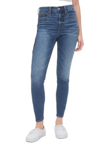 Pantalon skinny en toile vintage pour femme, service OEM sur mesure, fabricant du Bangladesh, prix de gros, 100% coton - Product Image 2