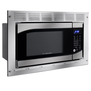 Recolector de microondas Recpro Suburban RV Built-in Microwave 0.9 cu ft Stainless Steel con Trim Kit 900W - Product Image 1