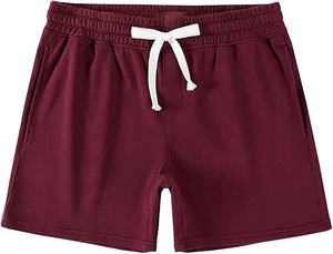 Shorts de sport athlétiques en coton, style jogger, pour l'entraînement et la détente, avec poche zippée, Wasi Wear, confortables, respirants, avec cordon de serrage - Product Image 5