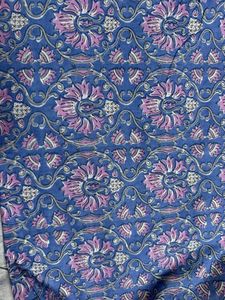 Wholesale Floral Printed Fabric <b>by</b> Yard 100 GSM Pure Cotton Woven Fabric for Dress Making Shirts Kurtis Sewing Quilting Crafts - Product Image 4