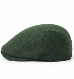 Spring Autumn Fashion Vintage Green Cotton Character Ivy Hat <b>Flat</b> <b>Cap</b> Unisex High Quality Casual Outdoor Travel <b>Cap</b> Custom Logo - Product Image 2