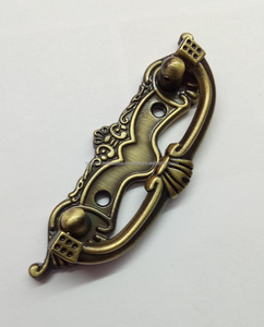 Tirador de Cajón de Latón Antiguo, Tirador de Gabinete Vintage Ornamentado para Restauración de Muebles, Decoración del Hogar - Product Image 4