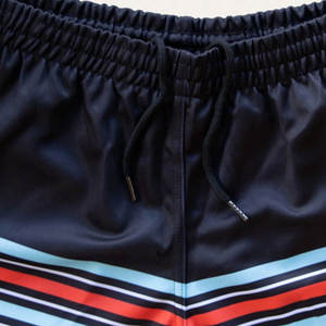 Shorts de rugby décontractés en coton noir pour hommes, nouvelle collection, style designer, pour l'entraînement et la gym, vente en gros - Product Image 3
