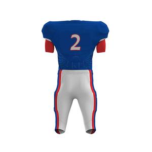 Uniforme de Fútbol Americano de Último Diseño, Nuevo Estilo Juvenil, Precio al por Mayor, Alta Calidad, Transpirable - Product Image 2