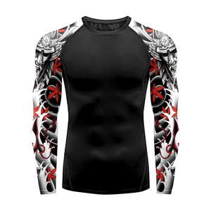 <b>Custom</b> Mens Rash Guard Full Sleeve Lightweight <b>Compression</b> Fitness <b>Shirt</b> Premium Manufacturer Wholesale Supply - Product Image 1