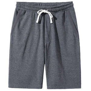 Pantalones Cortos Deportivos de Algodón 100% para Hombre, de Alta Calidad y Gran Venta, Transpirables, de Cintura Media, para Entrenamiento, Uso Casual, con Cierre de Cordón, 3D - Product Image 1