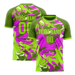 Maillot de football de l'équipe nationale du monde, version joueur, polyester/coton, séchage rapide, manches courtes, nom d'équipe personnalisé - Product Image 4
