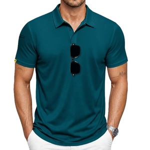 Camiseta polo para hombre, 100% algodón piqué, 220 g/m², color sólido, manga corta, corte regular, tejido de punto, ropa casual, proveedor de Bangladesh. - Product Image 2