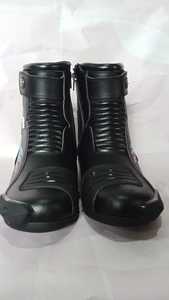 Botas Largas de Motocicleta de Cuero Ligero, Transpirables, Resistentes al Viento, para Carreras de Motocross - Product Image 2