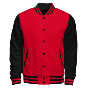 Veste universitaire classique d'hiver, broderie personnalisée, veste de baseball, veste bomber universitaire, veste en laine et fourrure de mouton, vente en gros - Product Image 1