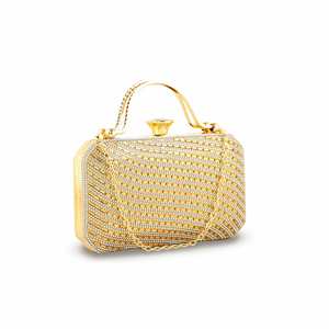 P24259คลัทช์เจ้าสาวสีทองผู้หญิง - Product Image 2