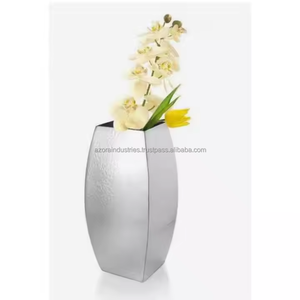 Admirable Iron Silver Coloured Iron Flower <b>Vase</b> New Design Perfect Quality At Wholesale Price by Azora industries - Product Image 1