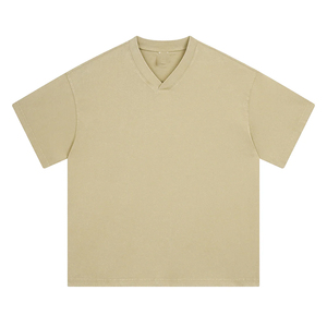Acid Wash Oversized Cotton T <b>Shirt</b> Premium Casual Streetwear Fashion Tee for <b>Men</b> Clothing Supplier - Product Image 4
