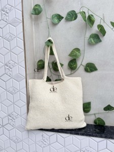 มาใหม่ล่าสุดฤดูร้อนชายหาดฟางกระเป๋าโบฮีเมียนโครเชต์กระเป๋าถือHandmadeผู้หญิงไหล่กระเป๋าหญ้าทะเลสไตล์Macrameกระเป๋า - Product Image 5