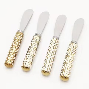 ชุดมีดชีสสแตนเลสสำหรับครัว ชุดอุปกรณ์ตัดชีส อุปกรณ์เสริมสำหรับเสิร์ฟ ภาชนะบนโต๊ะอาหาร - Product Image 4