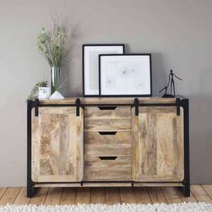 Aparador Vandana Stellar Ultra de madera de mango - Product Image 5