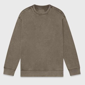 Sudadera Unisex de Forro Polar Grueso con Cuello Redondo, Venta al por Mayor, Bordado Personalizado de Alta Calidad, Impresión, Sudaderas Extra Grandes para Hombre, 100% - Product Image 3